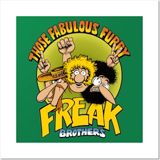 Freak Brothers Posters and Art